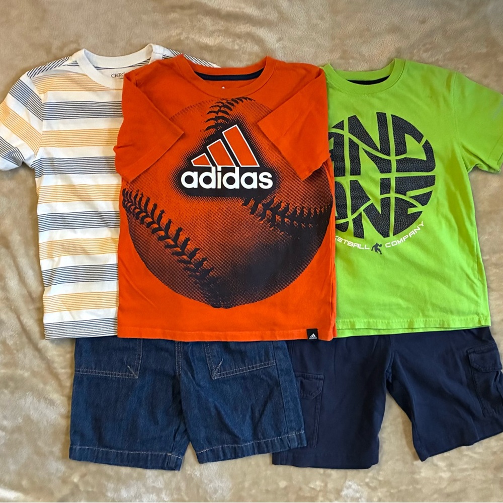 Adidas AndOne Cherokee Tee & Shorts Set